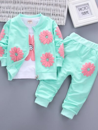 Winter Girls Clothing Set