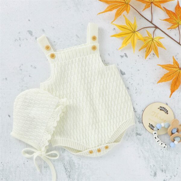 Knitted Romper Set - Image 5