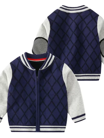Toddler Cotton Baseball Jacket