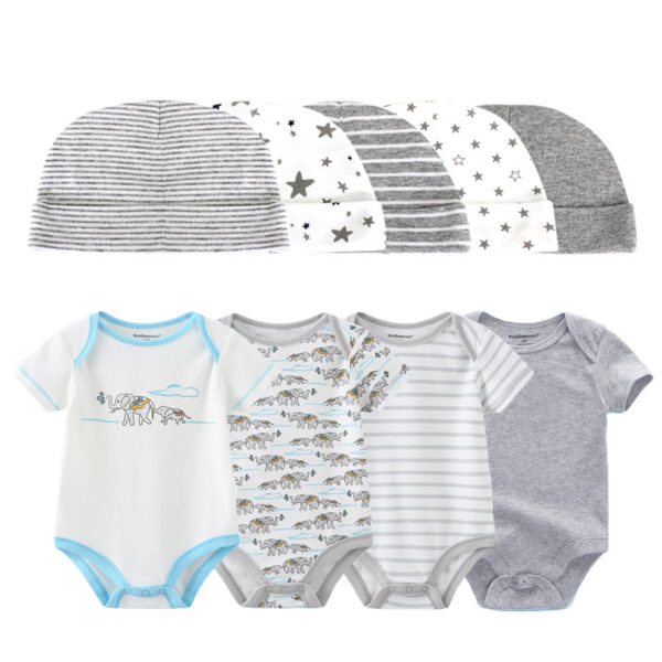 Baby Bodysuit Set with Hat - Image 22