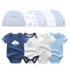 Baby Bodysuit Set with Hat - Image 29