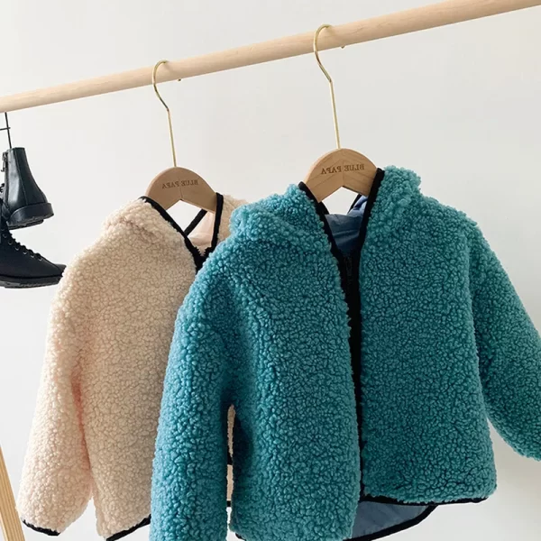 Lamb jacket kids fall/winter - Image 4