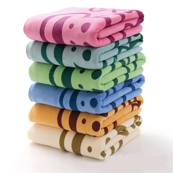 3 Pcs Baby Towel Cute Superfine Fiber - Image 3