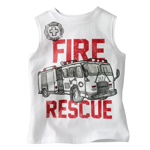 Sleeveless Boy's Tank Tops - Image 13