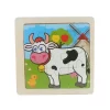 Kids Toy Wooden Puzzle Small Size 11x11cm - Image 22