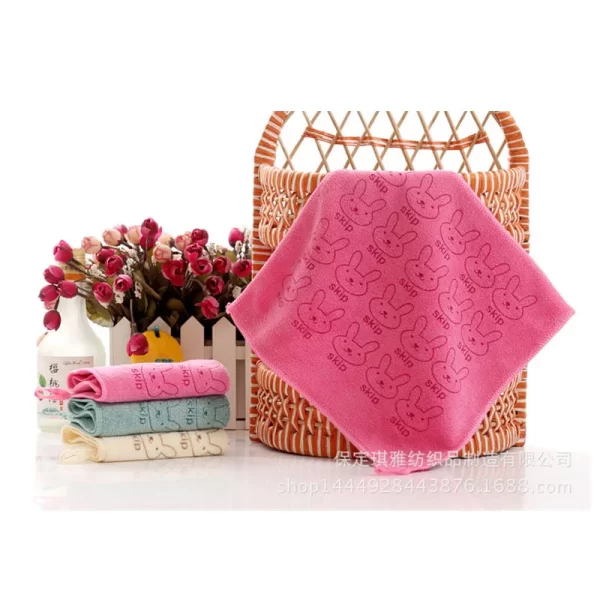 3 Pcs Baby Towel Cute Superfine Fiber - Image 4