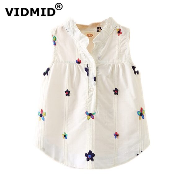 Toddler Girls Sleeveless Blouse
