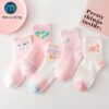 Thin Cotton Girls Socks