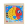Kids Toy Wooden Puzzle Small Size 11x11cm - Image 16