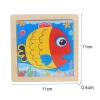 Kids Toy Wooden Puzzle Small Size 11x11cm - Image 6