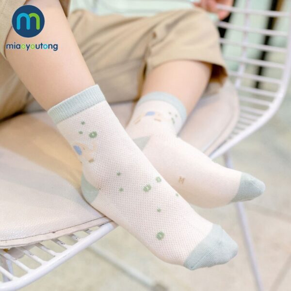 Thin Cotton Girls Socks - Image 5