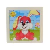 Kids Toy Wooden Puzzle Small Size 11x11cm - Image 21