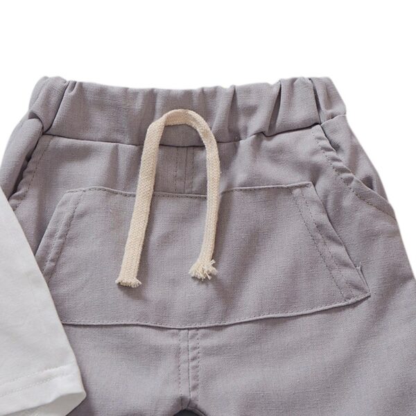 Summer Elephant Baby Boy Outfit - Image 2