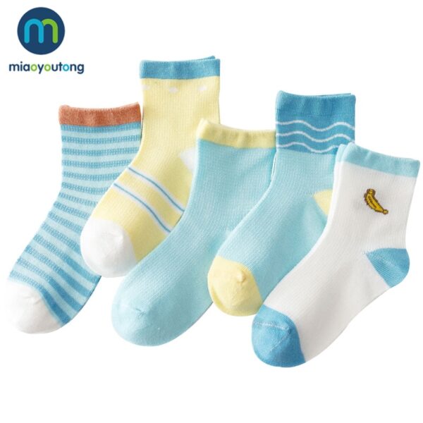 Thin Cotton Girls Socks - Image 6