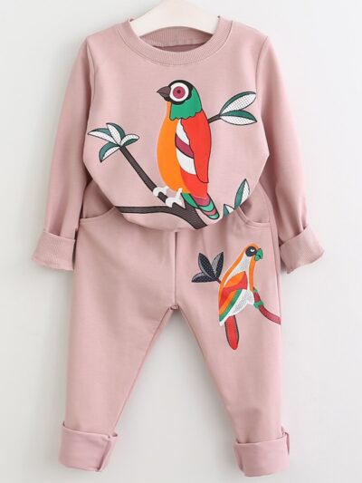 Autumn Winter Girls Clothing Set