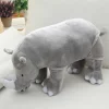 Lovely 80cm Infant Plush Rhinoceros