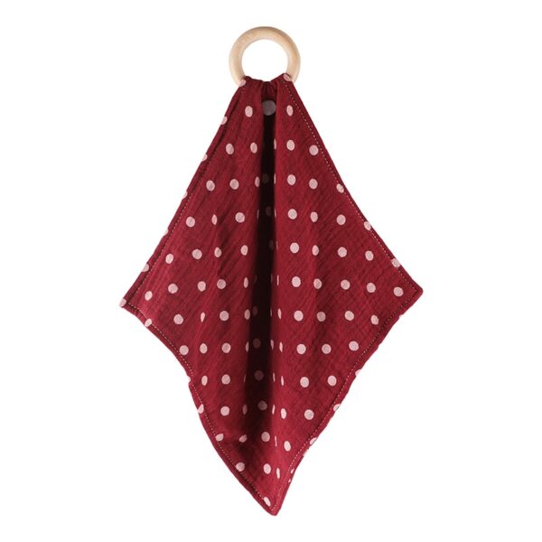 Cartoon Animal Teether Bib - Image 12