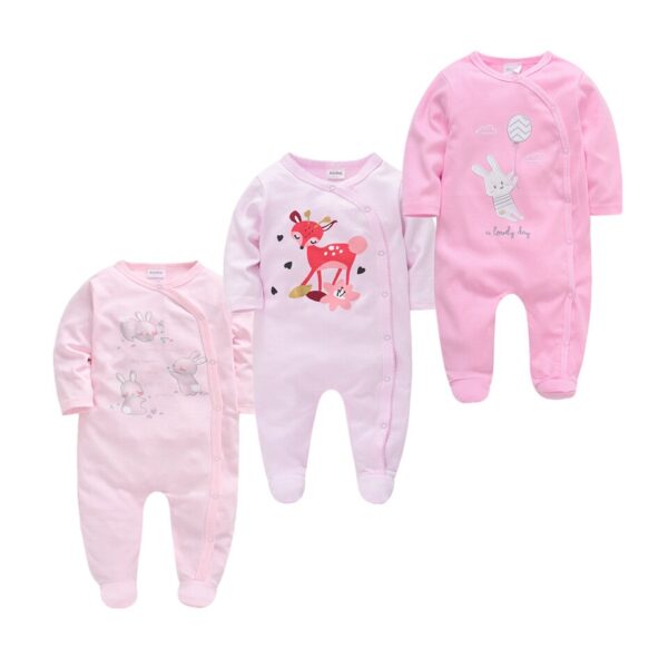 Cotton Rompers for Baby Boys - Image 34