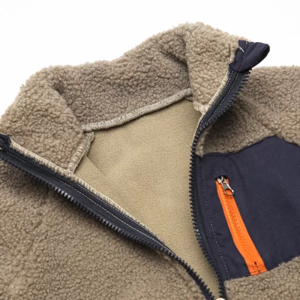 Kid's Lamb Wool Padded Jacket - Image 2