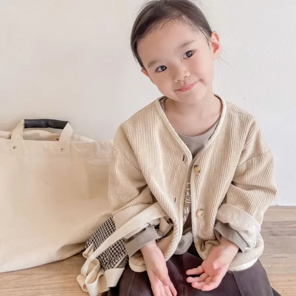 Loose Lamb Velvet Jacket Kids - Image 13