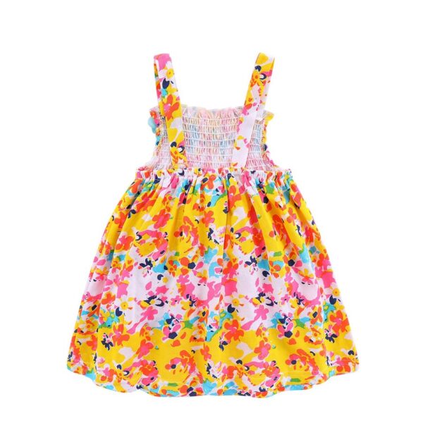 Floral Delight Toddler Girl Summer Dress