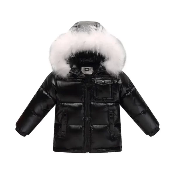 Children's Down Winter Parka - Image 8