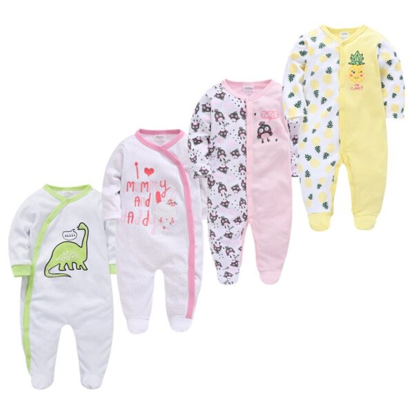 Cotton Rompers for Baby Boys - Image 31