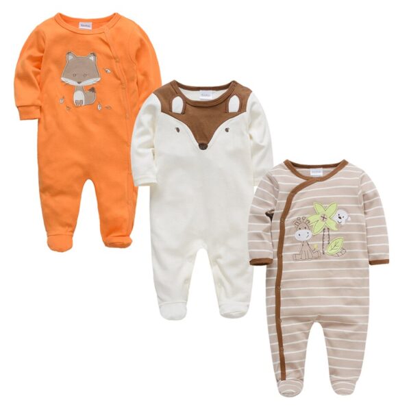 Cotton Rompers for Baby Boys - Image 22