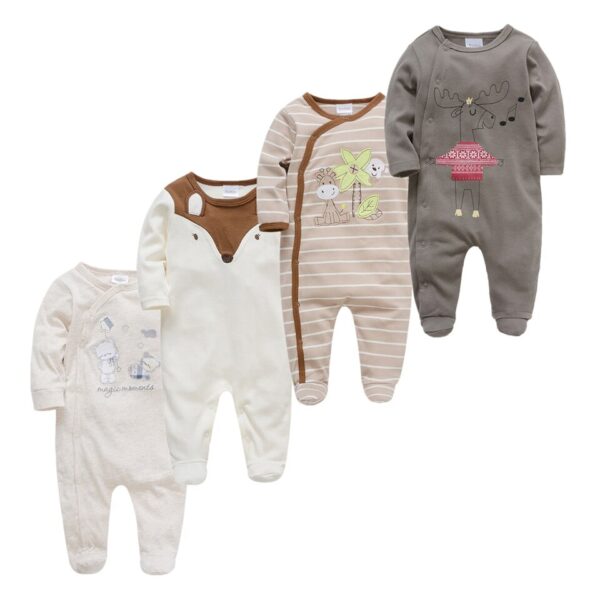 Cotton Rompers for Baby Boys - Image 19