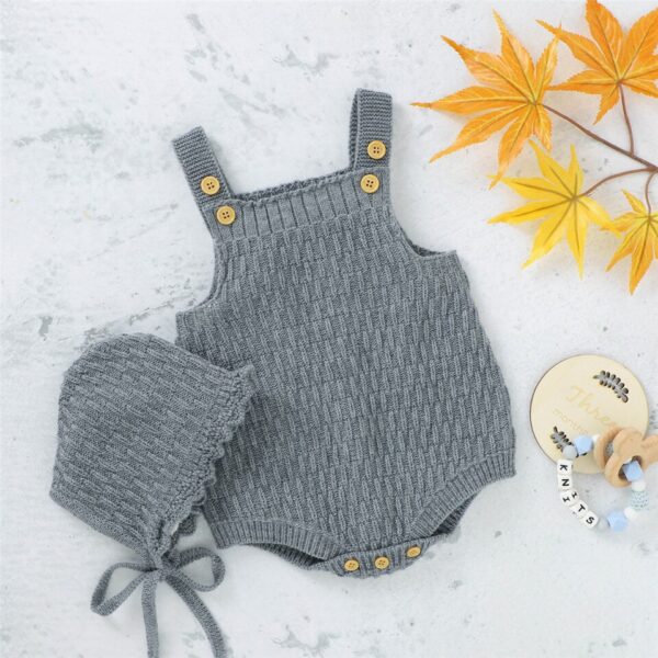 Knitted Romper Set - Image 3