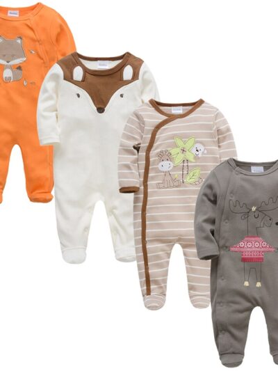 Cotton Rompers for Baby Boys