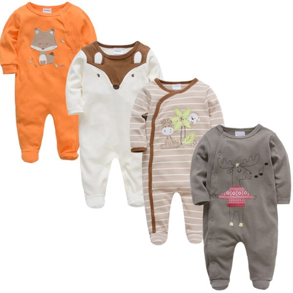 Cotton Rompers for Baby Boys