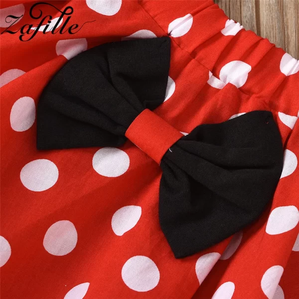 Polka Dots/Pattern Bowknot Skirt - Image 5