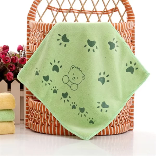 3 Pcs Baby Towel Cute Superfine Fiber - Image 5