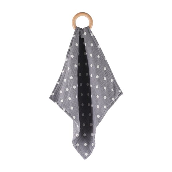 Cartoon Animal Teether Bib - Image 20