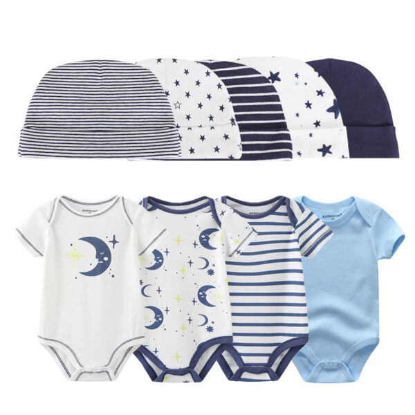 Baby Bodysuit Set with Hat - Image 28