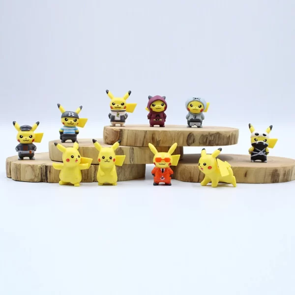 10pcs/set Cartoon Movie Pokemon Action Figure Mini Toys - Image 4