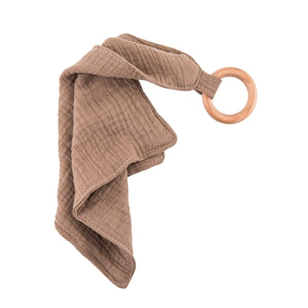 Cartoon Animal Teether Bib - Image 27