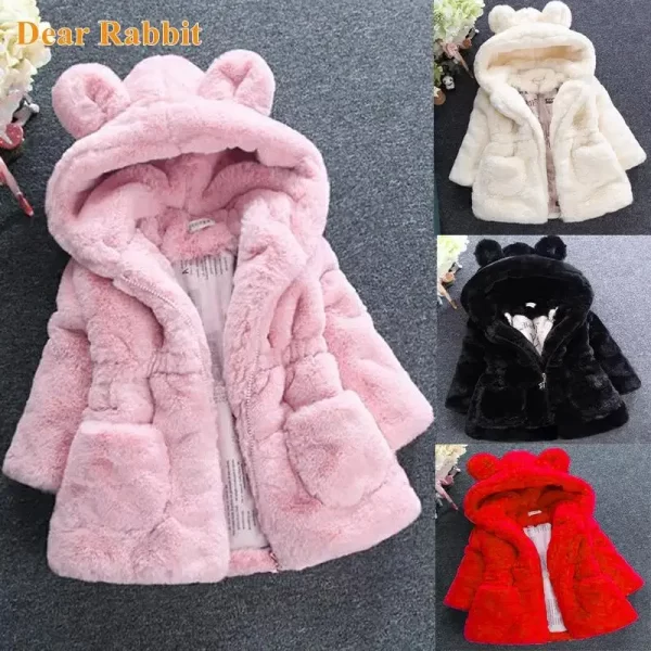 Faux Fur Coat Fleece Warm Jacket - Image 2