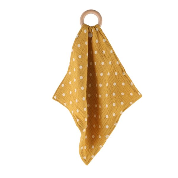 Cartoon Animal Teether Bib - Image 35
