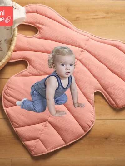  Leaf Shaped Infant Floor Playmat