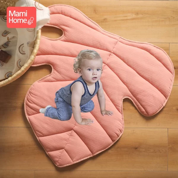   Leaf Shaped Infant Floor Playmat