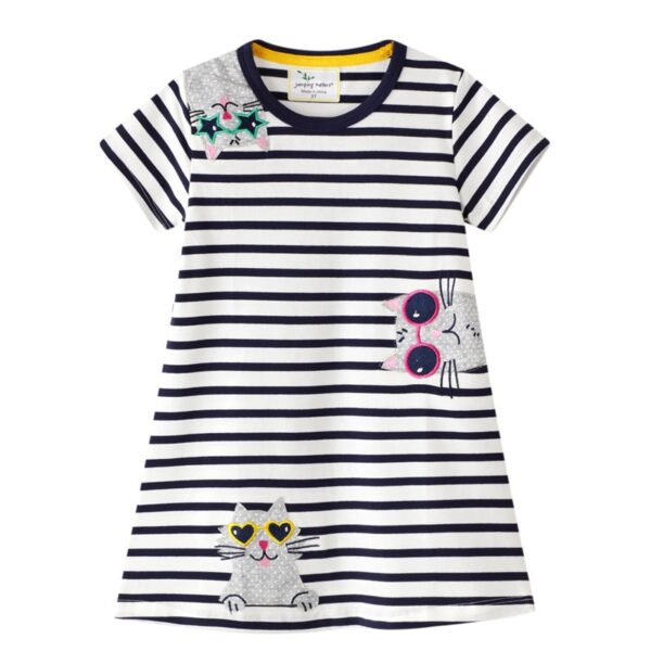Animal Adventure Baby Girls Short Sleeve Dress - Image 10