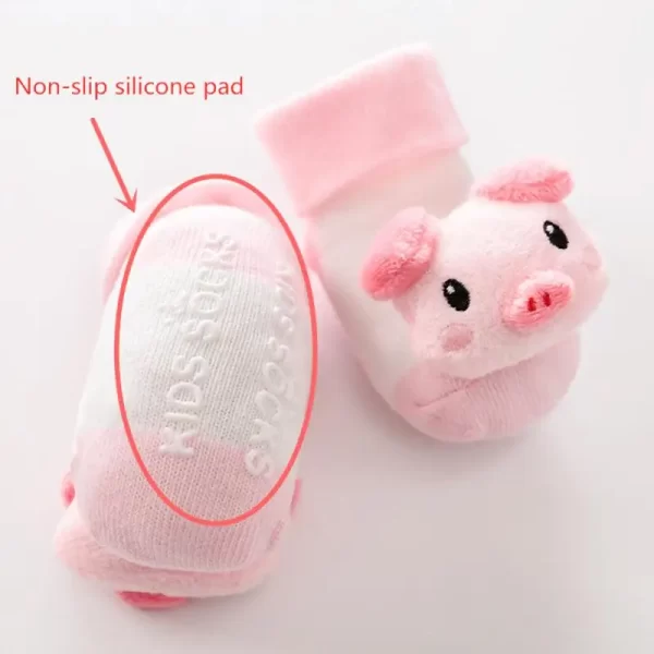Cute Animal Baby Anti-Slip Socks - Image 3