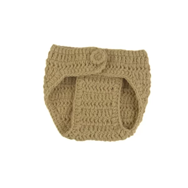 3pcs Baby Photography Set Wool Knitted Assorted - Image 3