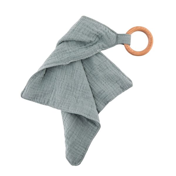Cartoon Animal Teether Bib - Image 33