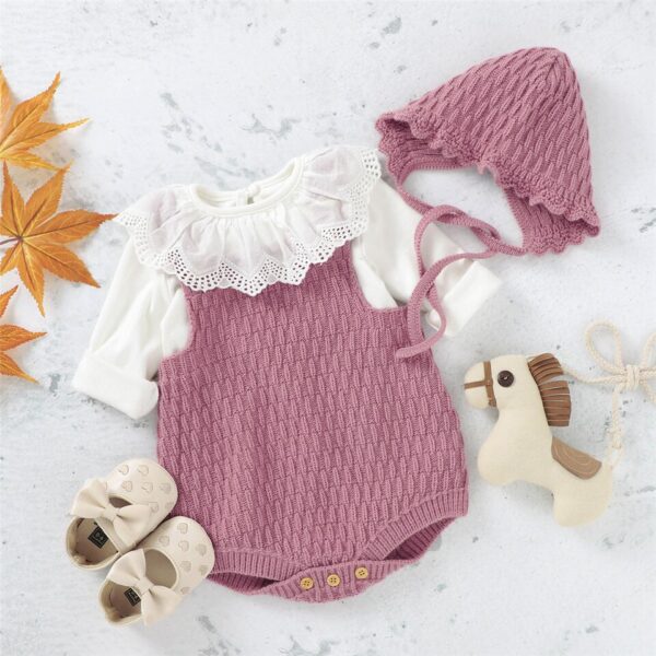Knitted Romper Set - Image 6