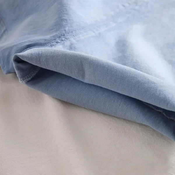 Cute Overall Jean Shorts - Image 6