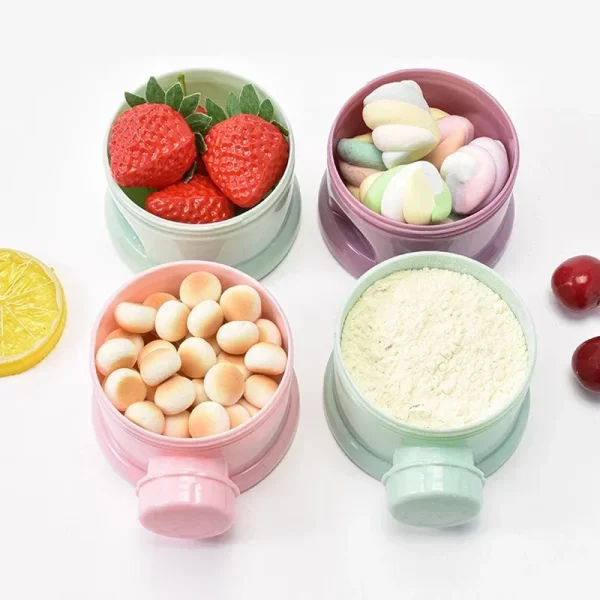 3Pcs/4Pcs Baby Formula Milk Storage Infant/Toddler - Image 2