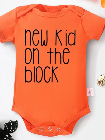 New Kid on the Block Cotton Onesies
